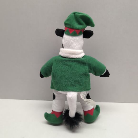 Chick Fil A 2013 Christmas Elf Cow Plush Be Owr Littl Helpr Eat Mor Chikin - Picture 4 of 10